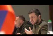 Președintele Ucrainei, Volodimir Zelenski, i-a primit pe premierii Poloniei, Cehiei şi Sloveniei