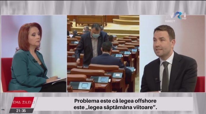 Cătălin Drulă: Legea offshore e legea „săptămâna viitoare”