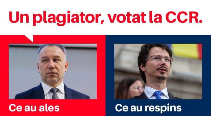 USR PLUS Dâmbovița „Aveau de ales între un judecător cu studii solide și experiență și un plagiator mincinos. Au ales plagiatorul”