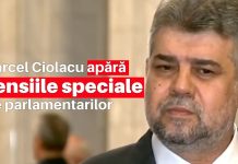 Marcel Ciolacu apără pensiile speciale
