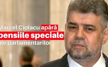 Marcel Ciolacu apără pensiile speciale