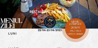 Restaurant La Iulian. LIVRARE GRATUITĂ LA RÂU-ALB, BARBULEȚ, PIETRARI, MANGA, IZVOARE, VOINESTI