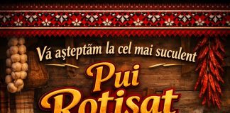 Restaurant La Iulian de la Râu Alb / Bărbulețu : Vino mâine să te bucuri de: Pui rotisat fraged și savuros