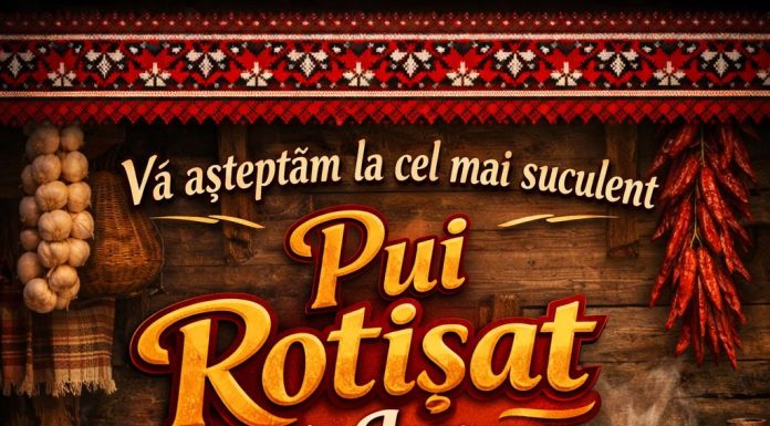 Restaurant La Iulian de la Râu Alb / Bărbulețu : Vino mâine să te bucuri de: Pui rotisat fraged și savuros